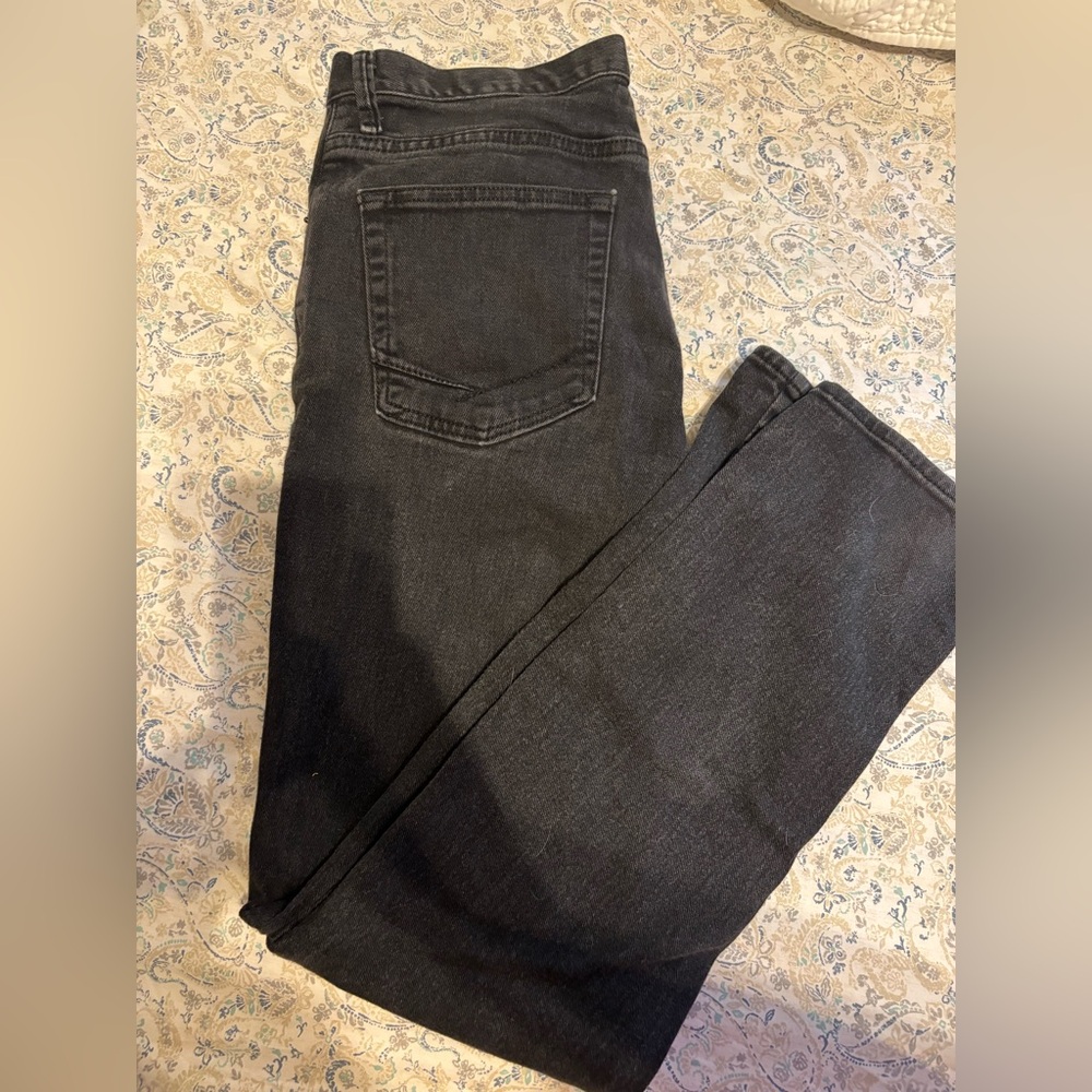 Vans Men's Dark Gray Straight Jeans